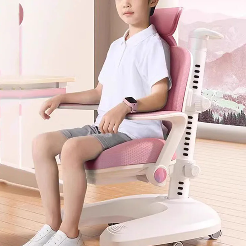 Designer Chair Study Growing Children Child Stool Furniture School Armchair Children's Design Sillas De Plastico Chairs Kids