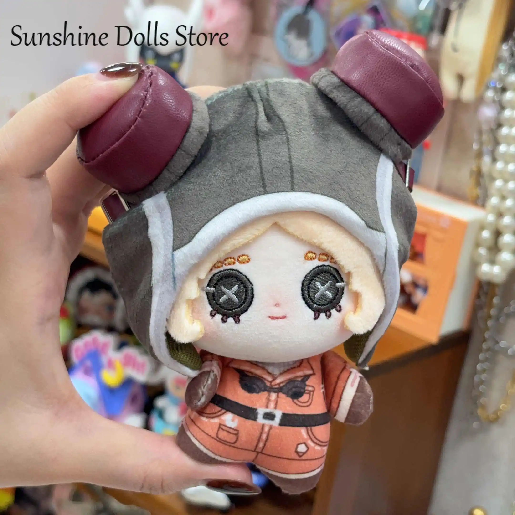 

Аниме Tracy Reznik Mechanic Identity V, очаровательная плюшевая кукла Nunu, фигурки тела, куклы 10 см, кулон, брелок, мини-игрушки, плюшевый подарок