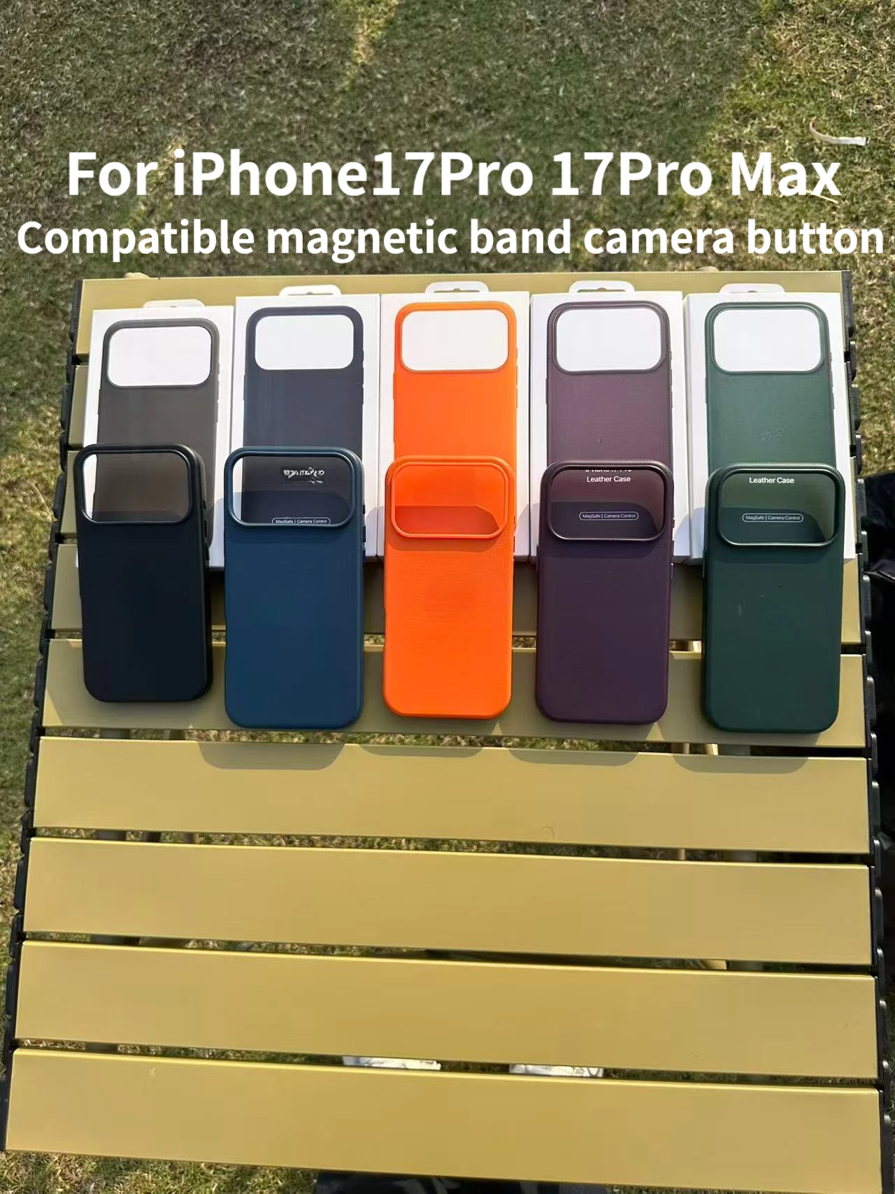 

Original Suitable for Magsafe Phone Case Suitable for iPhone17Pro 17Pro Max Magnetic Shatter-resistant Case with Camera Button