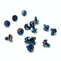 1pcs  Custom Timascus Screw for Microtech UltraTech UTX-85 Folding Tool Rivets Screw Parts & Accessories