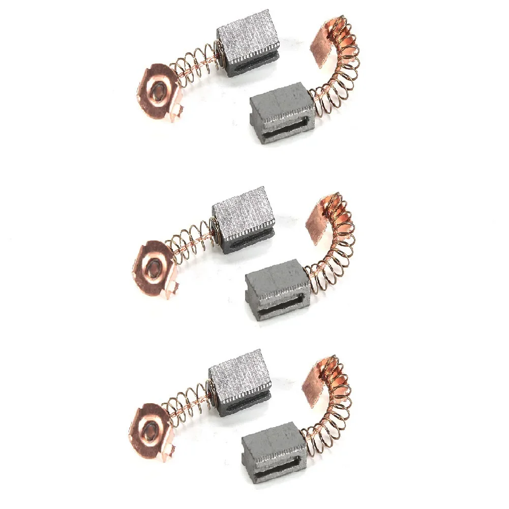 

For Angle Grinder Carbon Brush Power Tools Spare Part 3 Pair 5x8x12mm Accessories Practical To Use Affordable Brand New