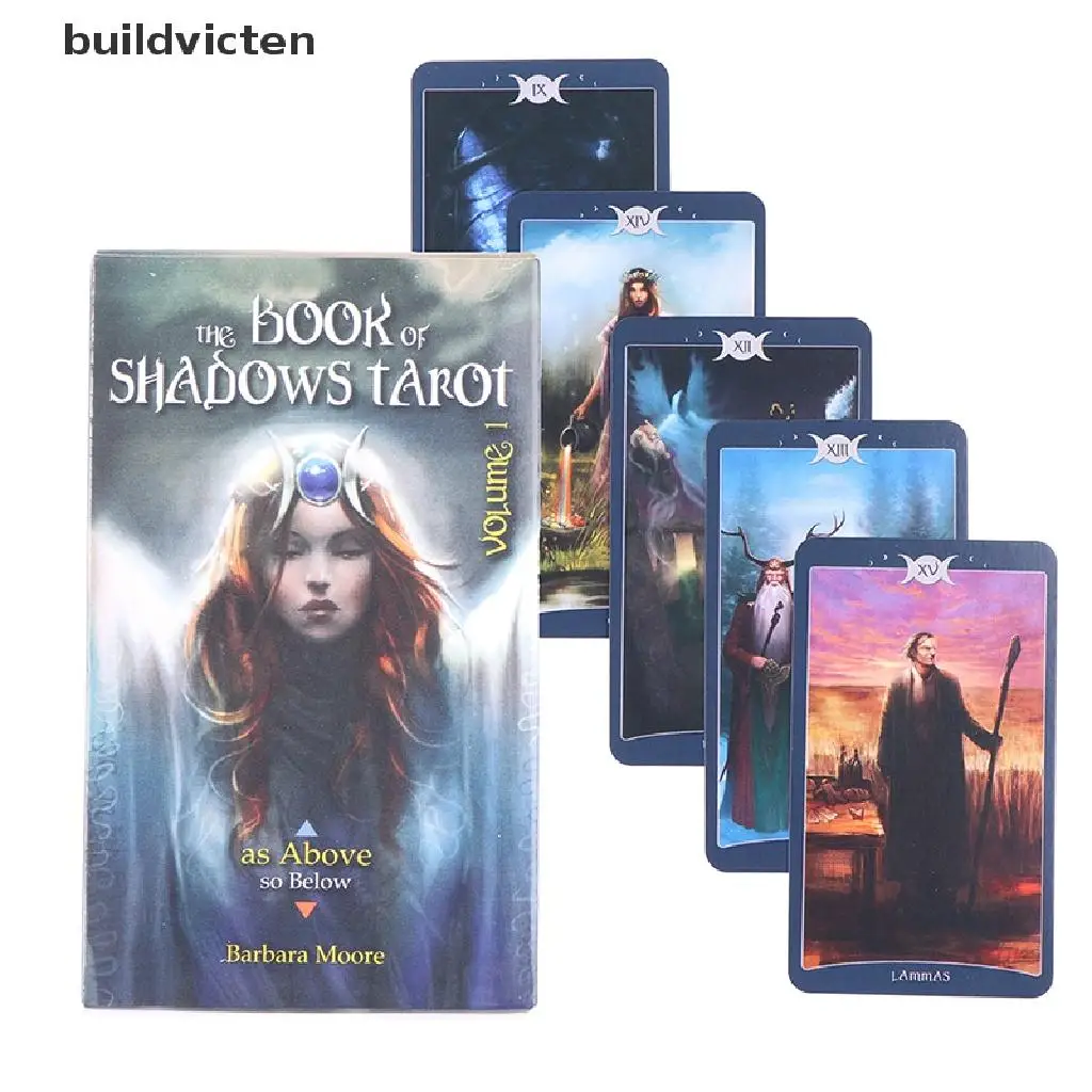 10.3*6cm The Book of Shadows Tarot Card Oracle Card Party Prophecy Divination Board Game