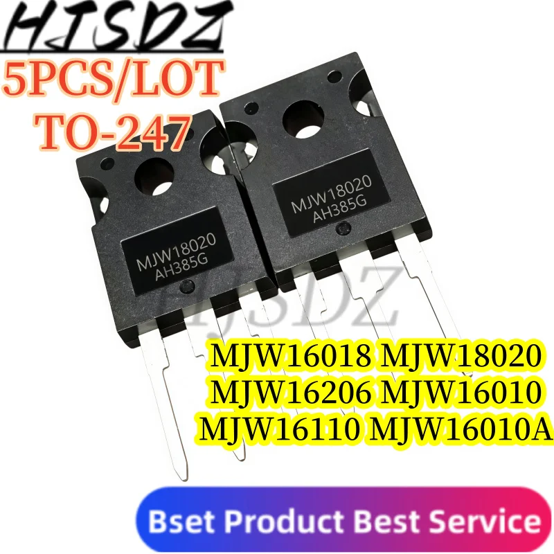 【5PCS/LOT】 MJW18020 MJW16206 MJW16018 MJW16010 MJW16010A MJW16110 TO247 MOSFET TO-247