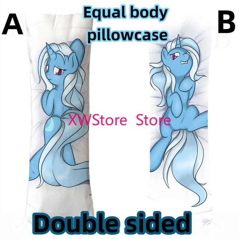 

Чехол на подушку для тела в натуральную величину с двусторонним принтом Dakimakura Anime Pony
