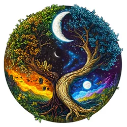 Tree of Life Wooden Puzzle, High Difficulty, Focused Training. Perfect Gifts for Boys, Girls, Men, and Women on Birthday Festiva