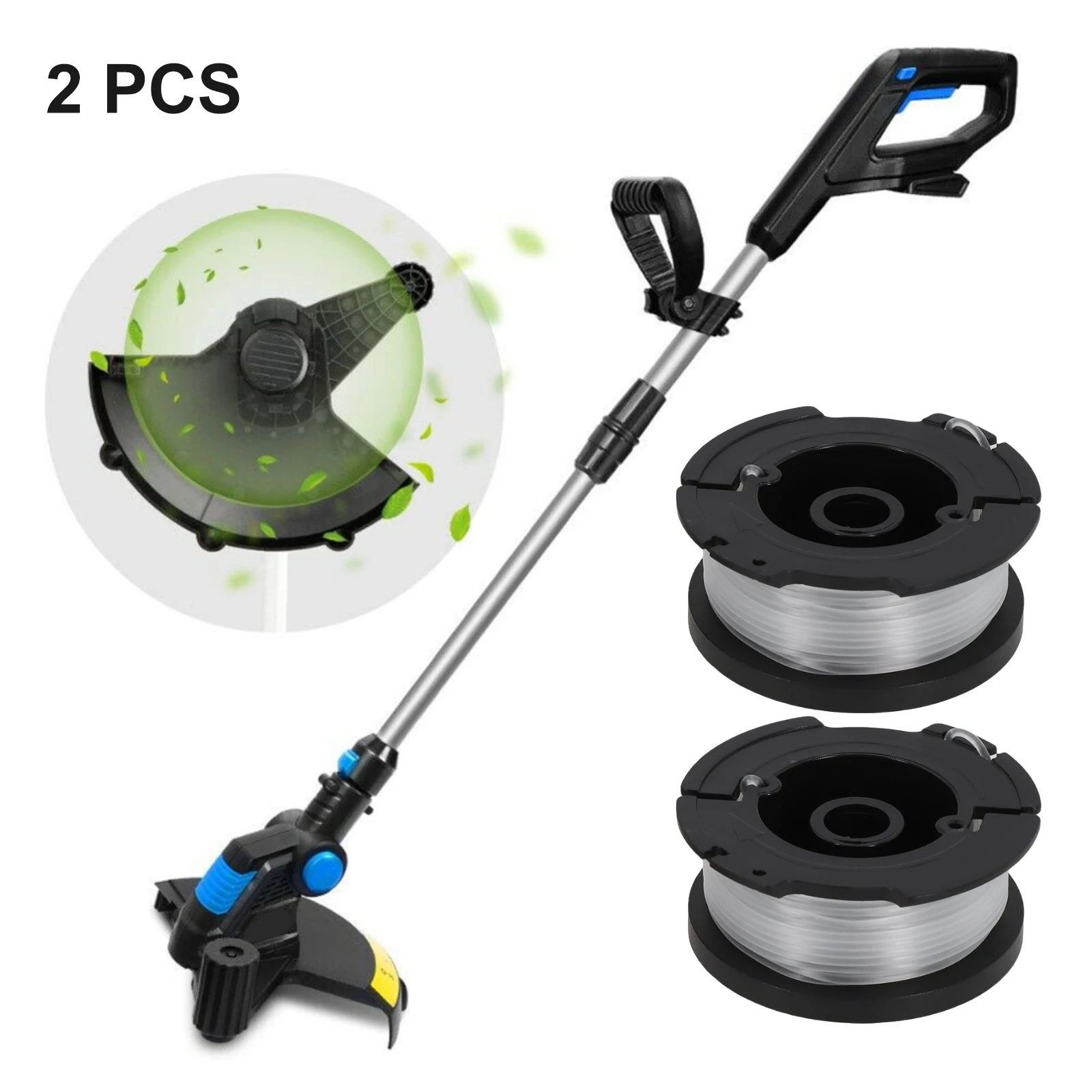 Electric Grass Trimmer 20v For Telescopic Handle Cordless Lawn Mower Coil  Garden Power Equipment Parts Outdoor