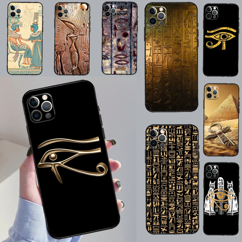Egyptian Hieroglyphics Symbols Case For Samsung Galaxy M11 M31 M14 M34 M54 M12 M32 M52 M15 M13 M06 M16 M36 M56 M53 M35 M55
