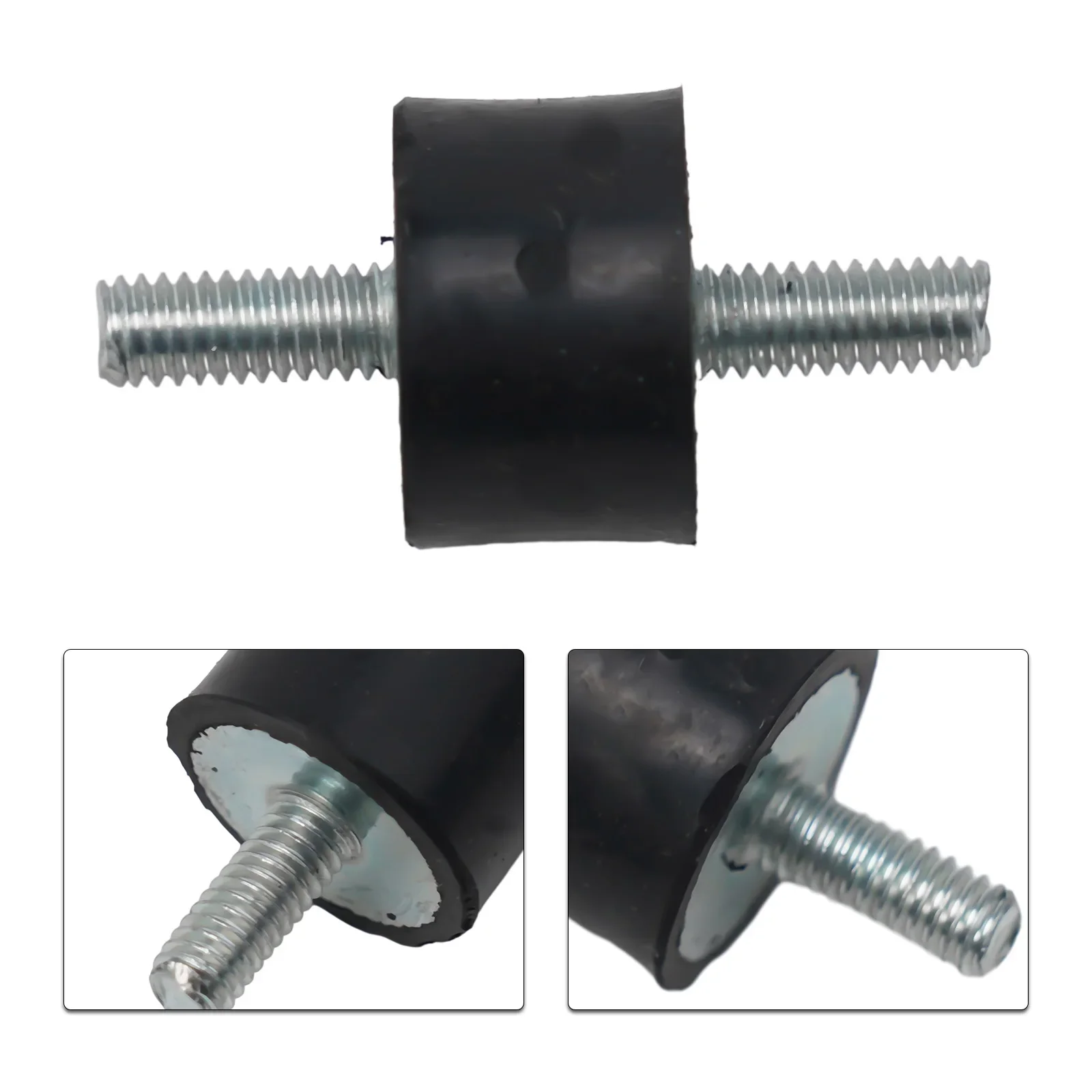 M3/M5/M6 Absorber Rubber Stud Cylindrical Vibration Isolation Silentblock Rubber Moun Vibration Isolator Shock Absorbers Tools