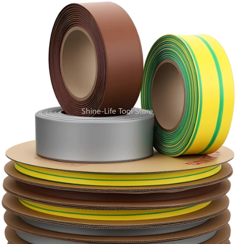 SL 2:1 Shrinkage Heat Shrink Tube Purple/Orange/Brown/Yellow Green/Grey 1mm~50mm Cable Wire Connector Insulated Sleeve