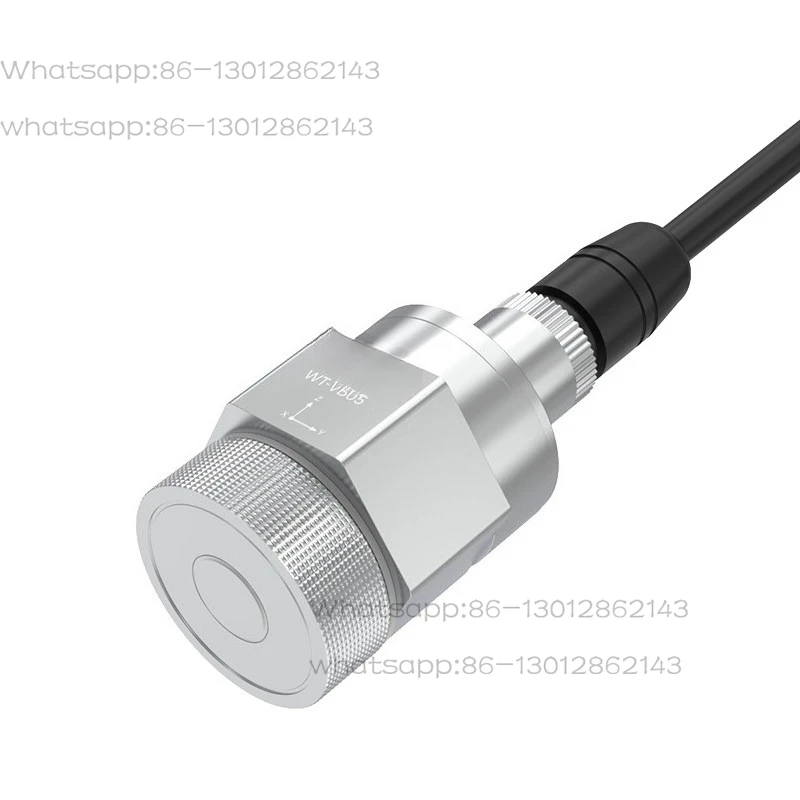 Integrated temperature vibration sensor three-axis acceleration amplitude displacement frequency water pump