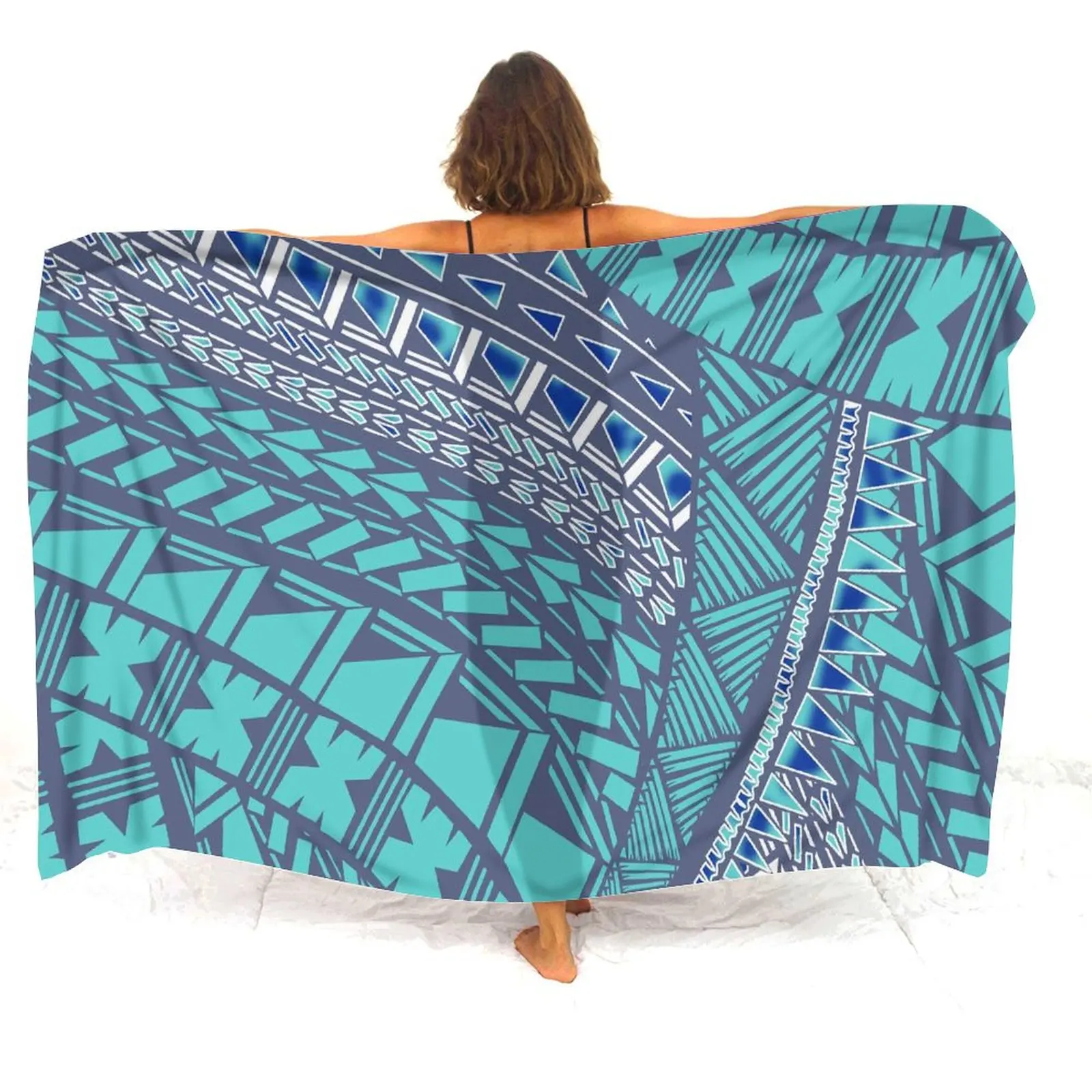 

Elegant Sarong, Custom-Made Polynesian Apron For Women, Beach Skirt For Women, Vacation Clothing, Sun-Protective Jacket, Sarong