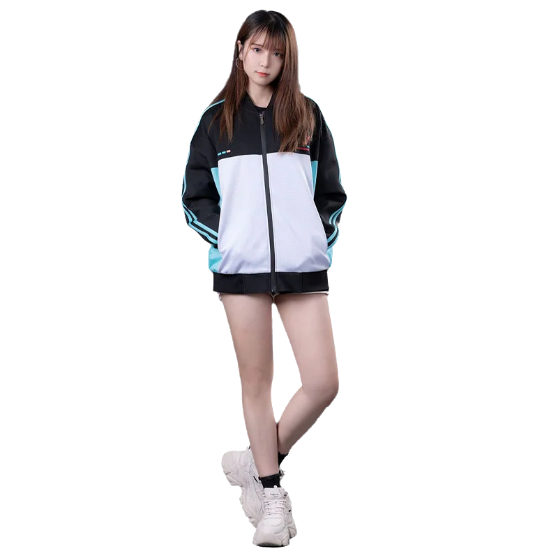 Hatsune Miku Esports Heart Jacket Animation Peripheral Loose Casual Comfortable Versatile Large Size Men\'s Women\'s Jacket