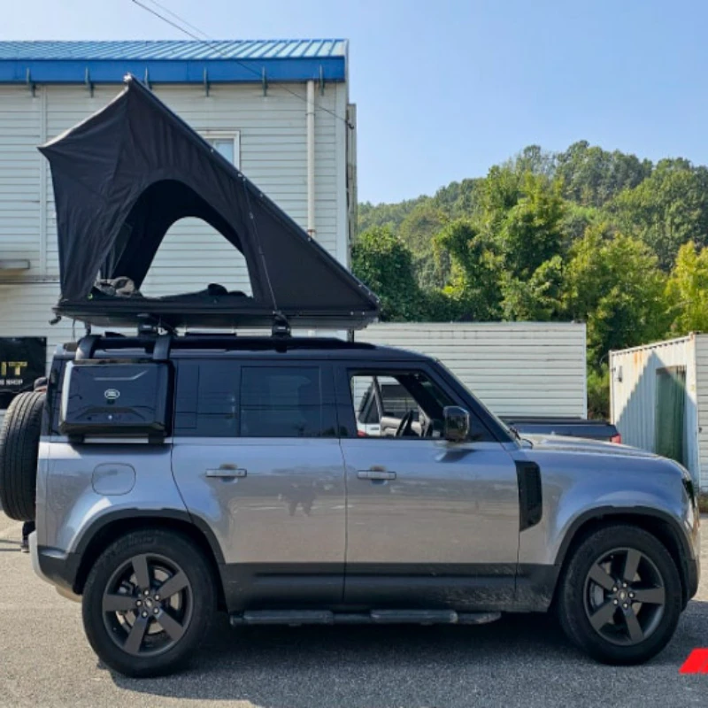 Hot Selling Ultra Slim 9cm Aluminum Shell Roof Top Tent For Off Road Outdoor Camping Exterior Styling Accessories
