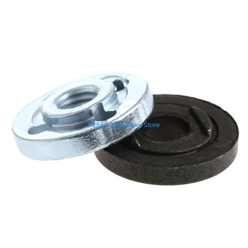 B0KC 2Pcs Grinder Replacement Part Inner Outer Flange Set Fits for 9523