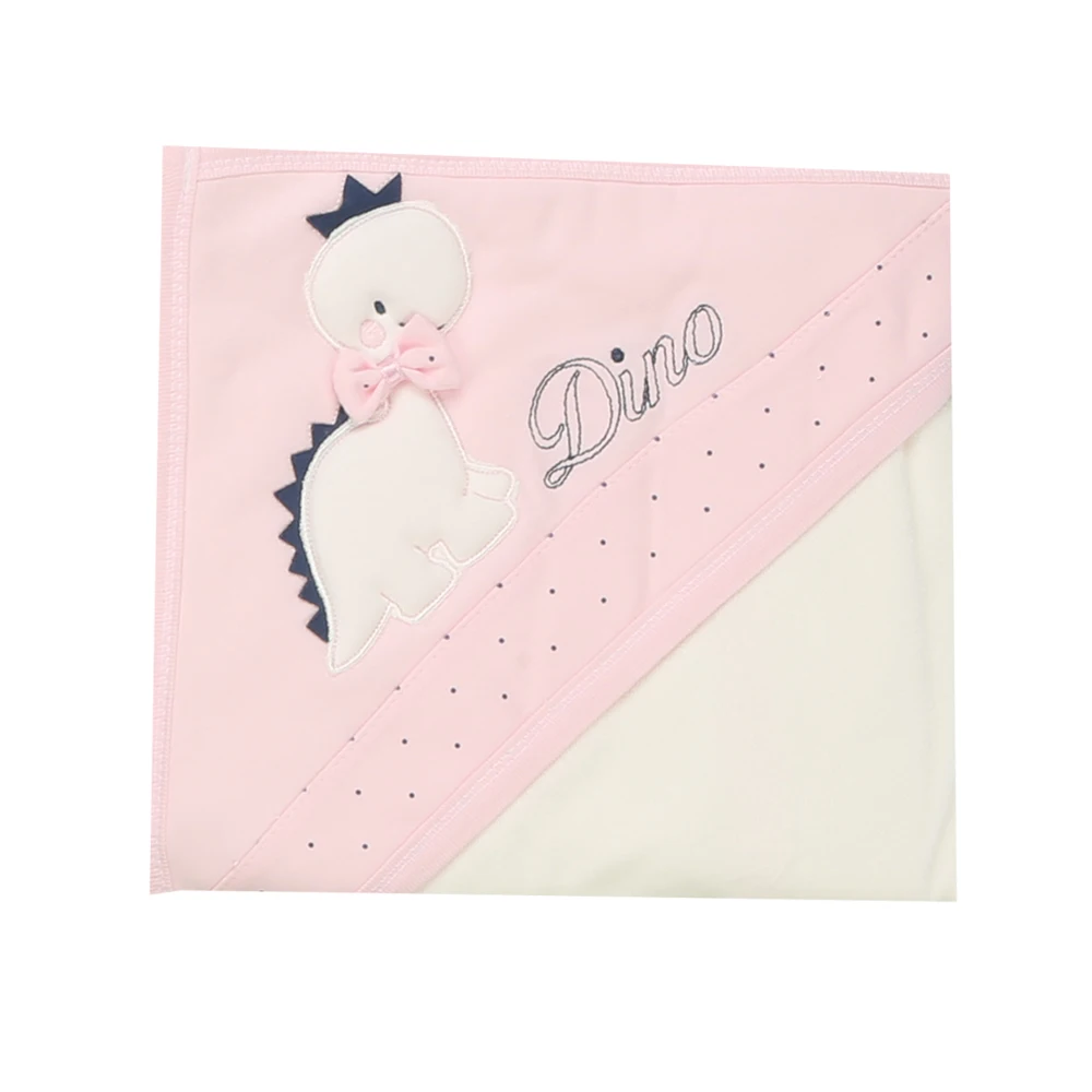 Pink color bath towel