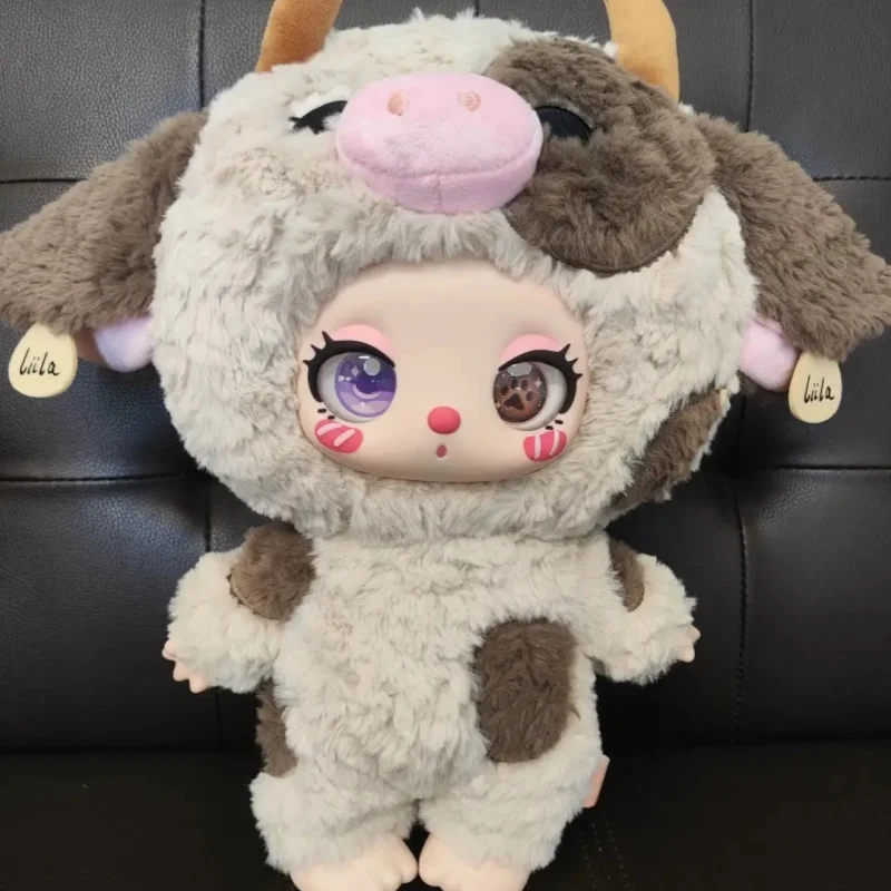 

Liliia 600% Blind Box Cute Overall Vinyl Doll Handmade Sofa Cute Ornament Room Fashion Decoration Girl Birthday Surprise Gift