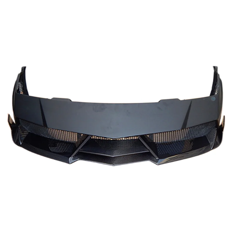 

For Lamborghini Gallardo LP550 LP560 LP570 2010- High Quality V Style Fiberglass Or Half Carbon Fiber Front Bumper Body Kit