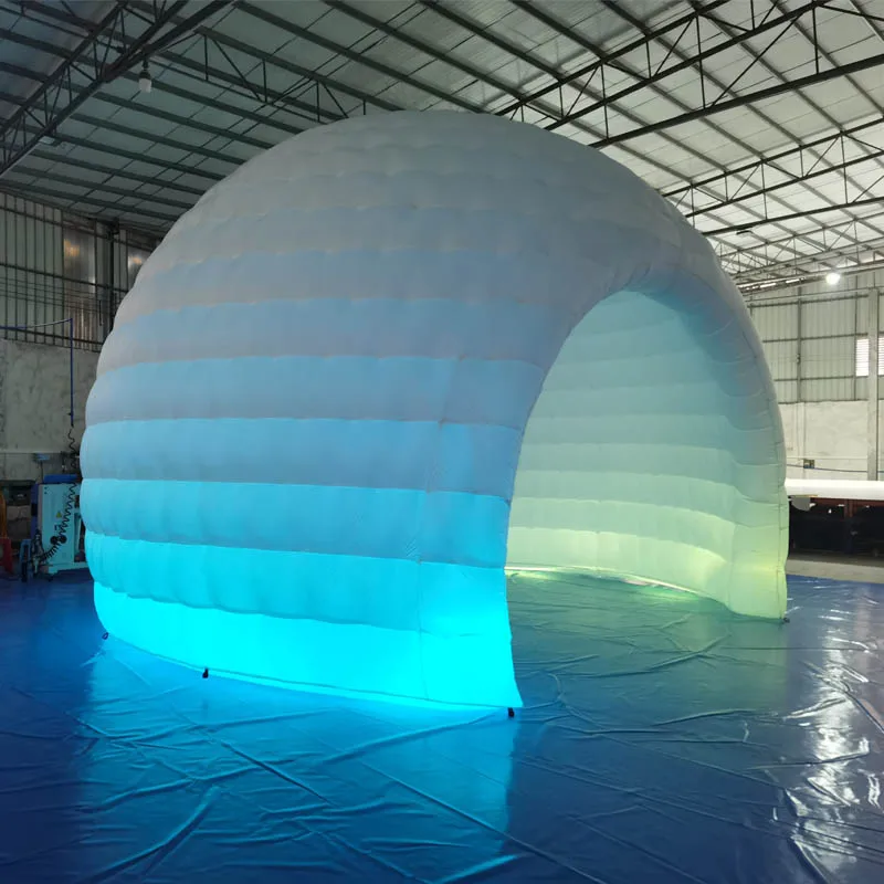 

Amusement Park Game Zone Disco Light Nightclub Inflatable Dome Tent Party Tunnel Tent