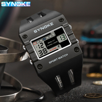 SYNOKE Top Brand Sports Multifunctional Electronic Watch Waterproof Alarm Clock Luminous Digital Watch