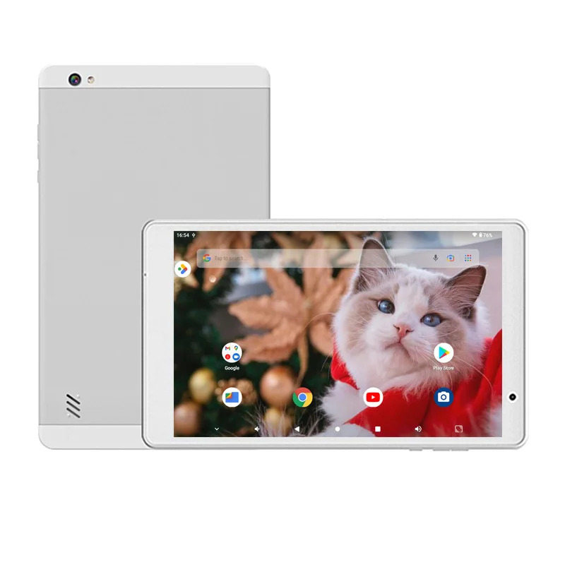 A133 64 Bit Google 8 "Android 11 Tablet Quad-Core ARM 2GB DDR RAM 32GB ROM 800*1280 IPS 4000mAh Dubbele Camera Type-C