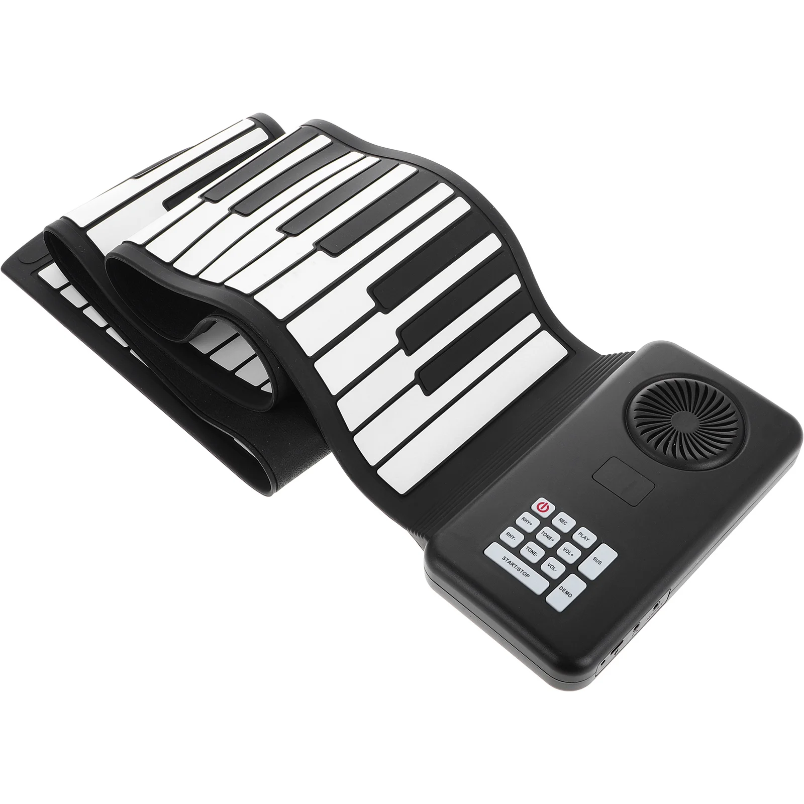 Folding Electronic Roll-up Piano Foldable Keyboard 88 Keys Instrument Electric Travel