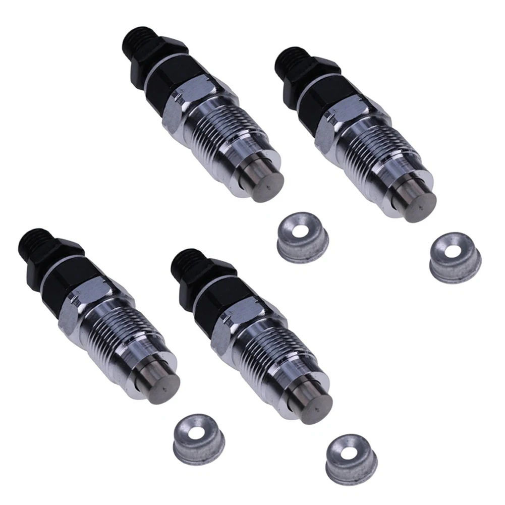 Fuel Injector Nozzle Assy 1645453905 4PCS for Kubota V2403M V2203 V2003 D1703 with Enhanced Sealing Technology