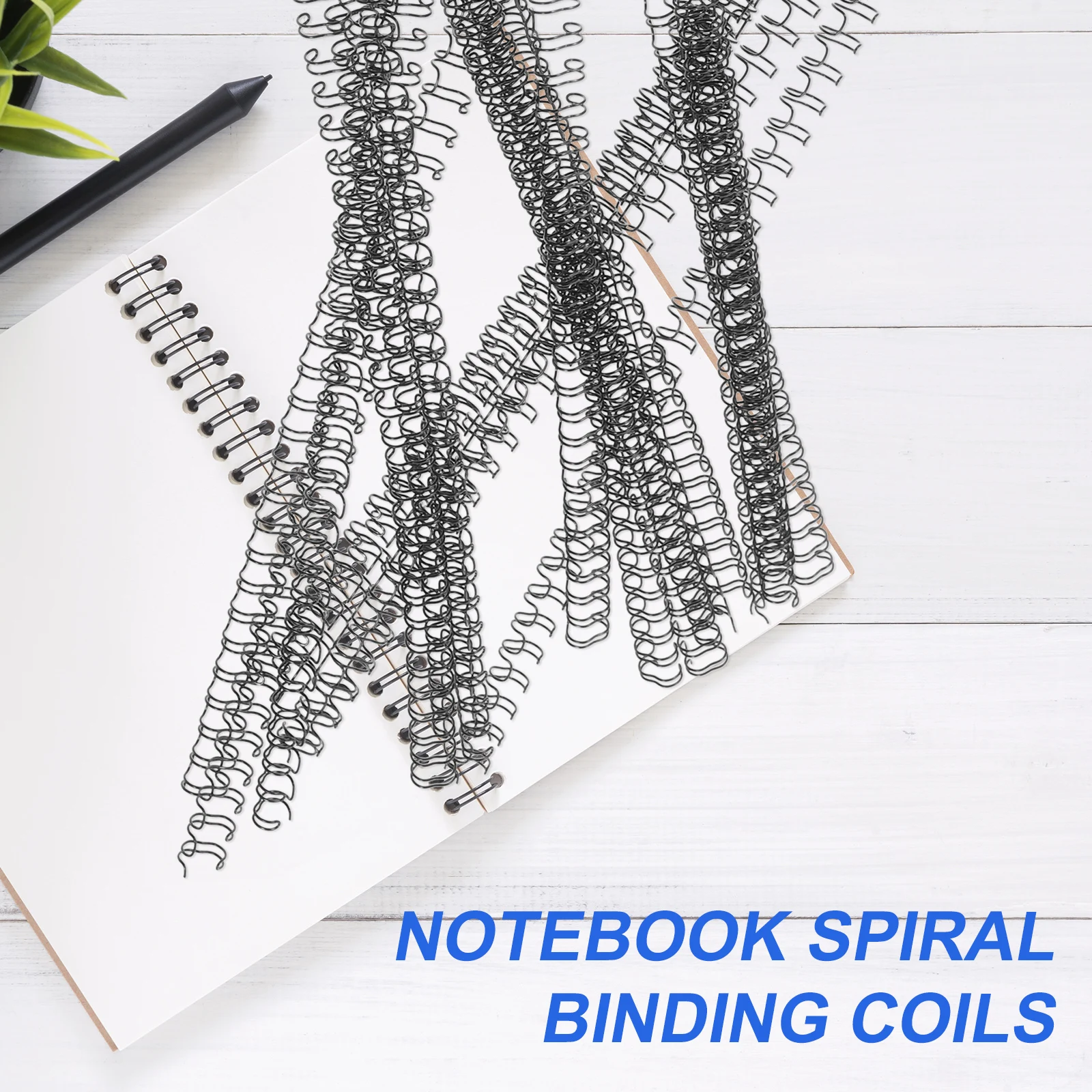 

100Pcs Metal Loose Leaf Binder Rings Reusable Book Rings for Notebook Spiral Binding Double Loop Wire Binding DIY Notebook Ring