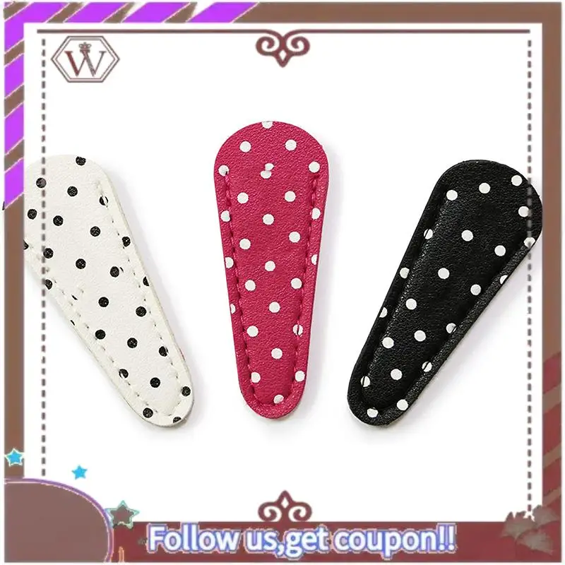 Latest Scissors Sheath Safety Leather Scissors Cover Protector Sewing Scissor Sheath(3-Piece)