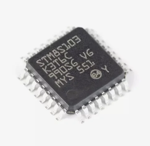 100% جديد STM8S103K3T6C QFP