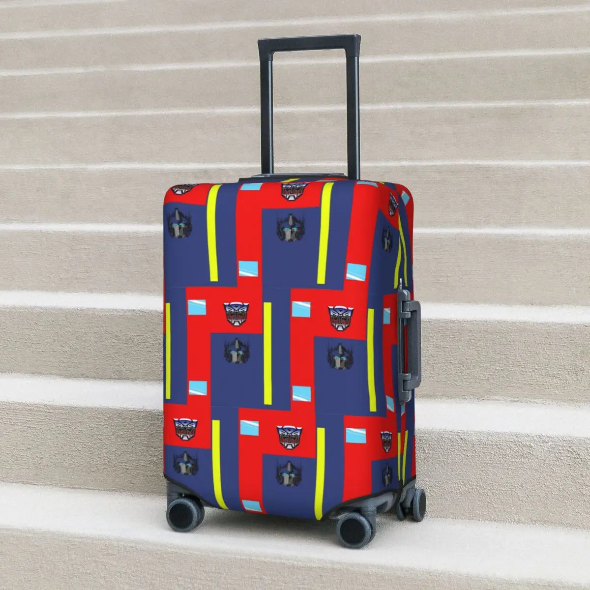 

Autobots Prime Bag Suitcase Cover Protection Elastic Travel Luggage Protector Covers for 18-32 Inch