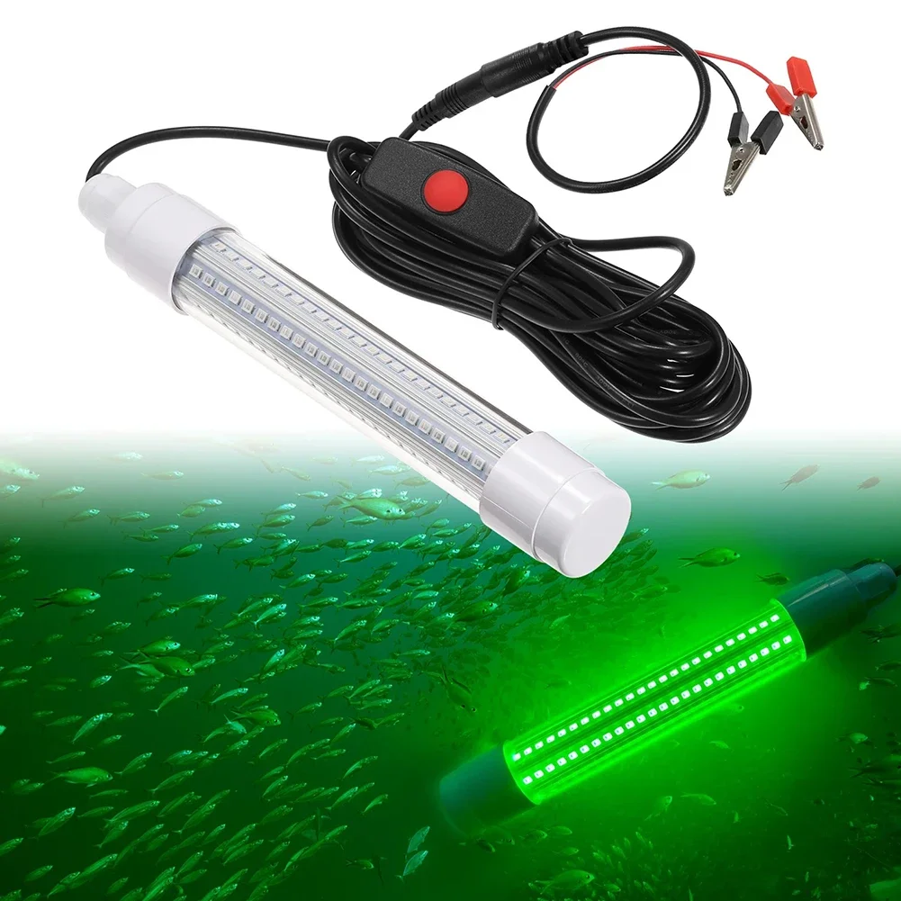 

1 Pcs LED Fish Lure Light, Green Light PC Plasticfor Fish Fish Luring Warm White Blue Squid Lure 12V24V Raft Fishing Light