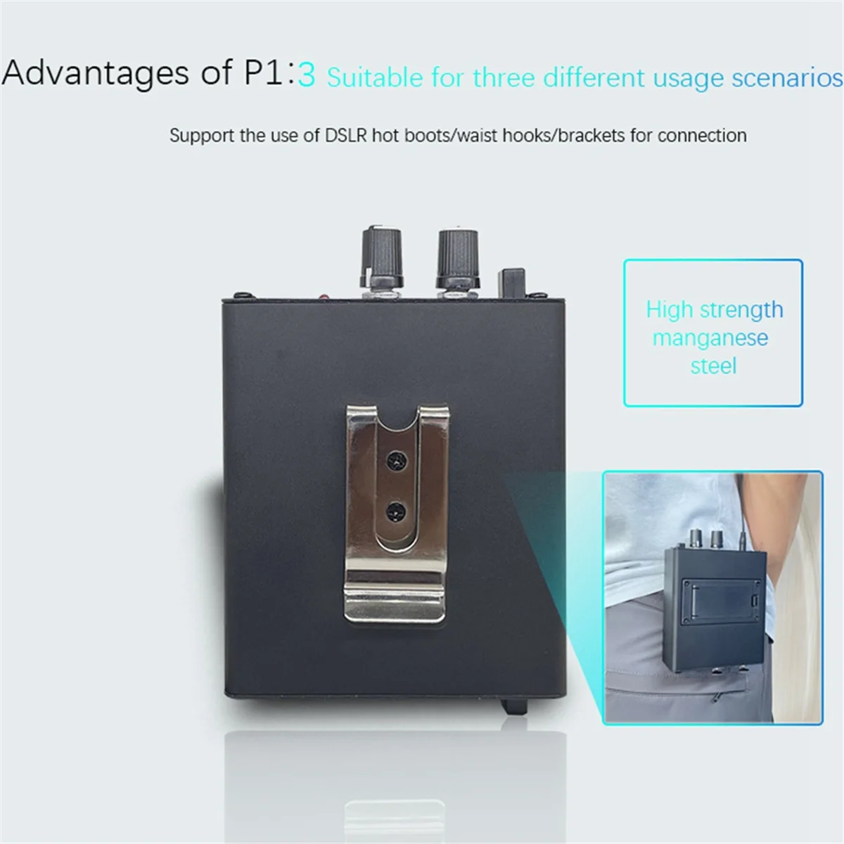 A51I P1 Headphone Monitor Headphones Preamplifier Earphones Amplifier Amp with XLR Inputs 6.35 Output Audio Amp EU Plug