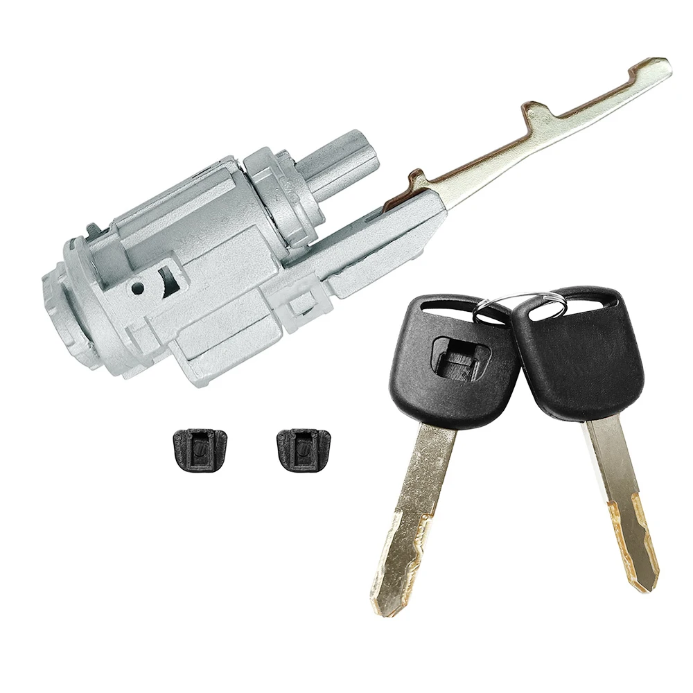 Ignition Switch Lock Cylinder 2 Keys for Honda Accord Civic CR-V Element Odyssey Pilot Acura MDX RDX TL TSX ZDX 06351-TE0-A11