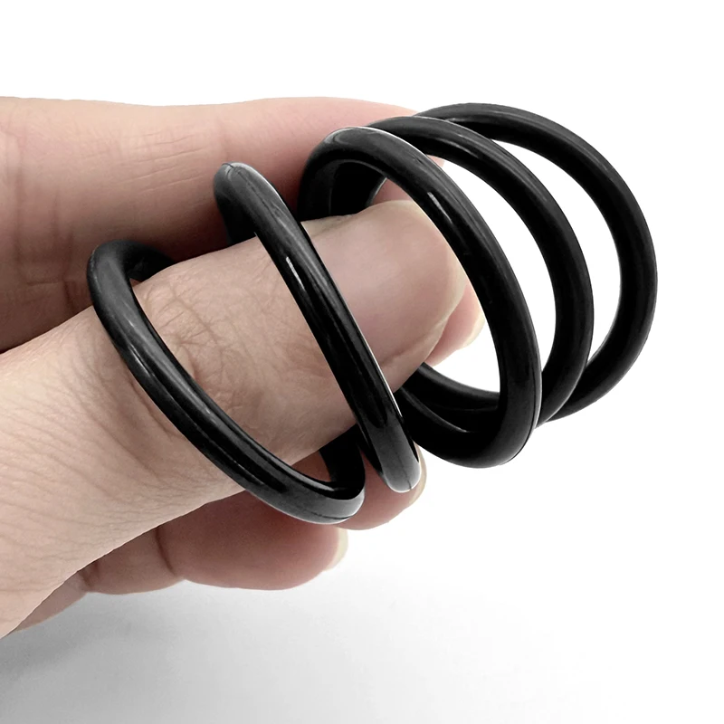 CS 1.8mm Rubber O Ring NBR Oil Sealing Gaskets Round Shape Seal High-Elasticity O Type Washer for Pipe/Valve Leak-Proof