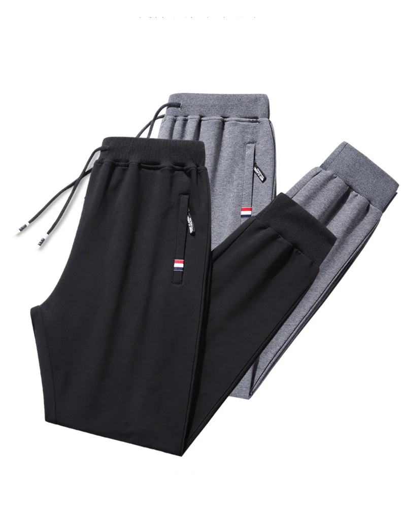 

Cotton men's sports pants spring and autumn loose feet Korean style trendy pants large size casual pants long pants men