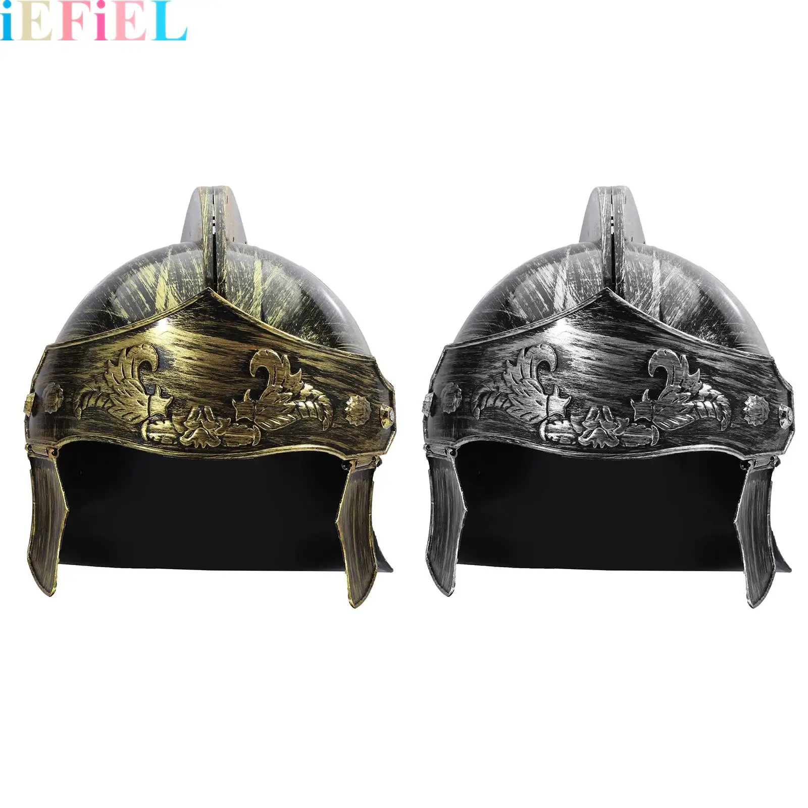 

Medieval Roman Hat Helmets Warrior Knight Helmet Spartan Gladiator Ancient Samurai Vintage Cosplay Helmet Halloween Masquerade