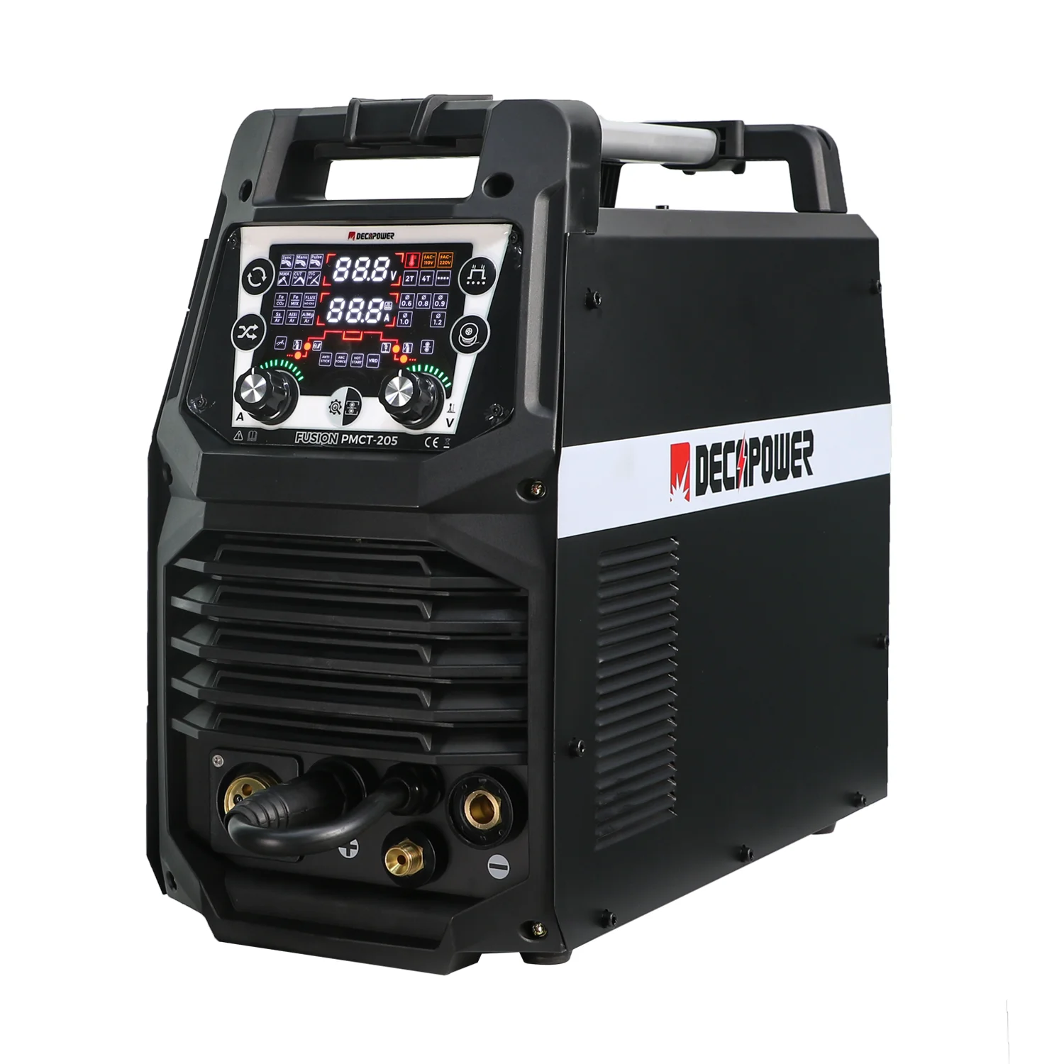 ForDecapower FUSION PMCT-205 6 in 1 multi welder plasma cutter mma tig mig  welding machine