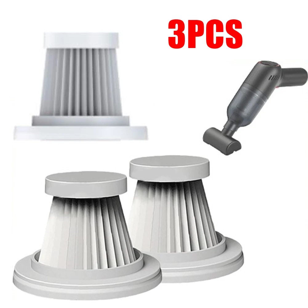 

3pcs For ST-8000 Handheld Car Cordless Vacuum Cleaner Replacement Filter Sweeping Robot Vacuum Cleaner Accessories Spare Parts
