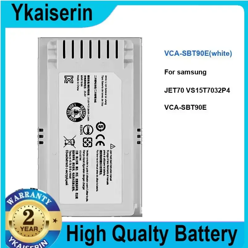 

Brand New Battery Suitable for Samsung JET70 VS15T7032P4 VCA-SBT90E Vacuum Cleaner Batteries + Track NO Warranty