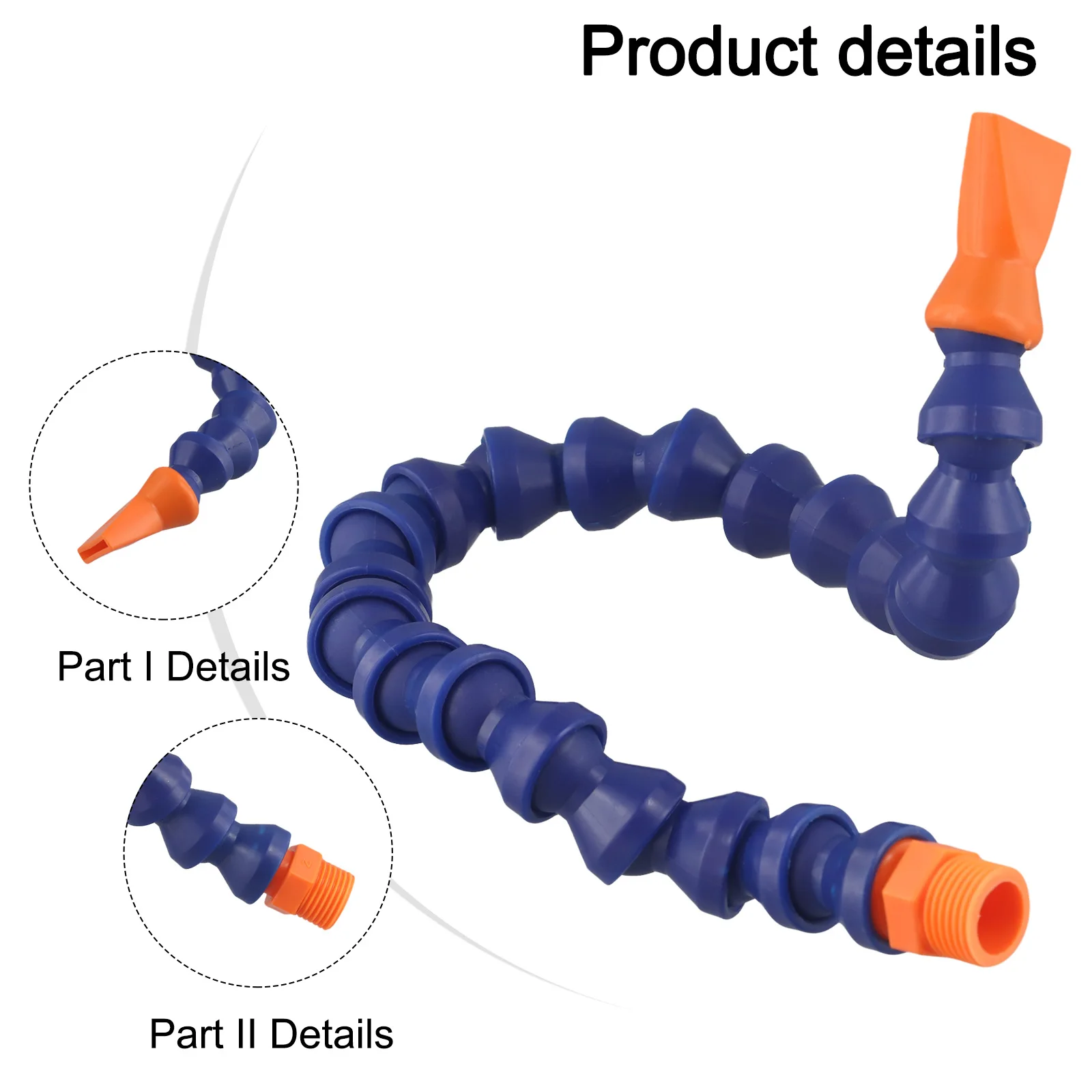 External Thread Diameter 20MM For Machine Tools Coolant Hose BPS External Thread Tube Corrosion-resistant Easy To Use