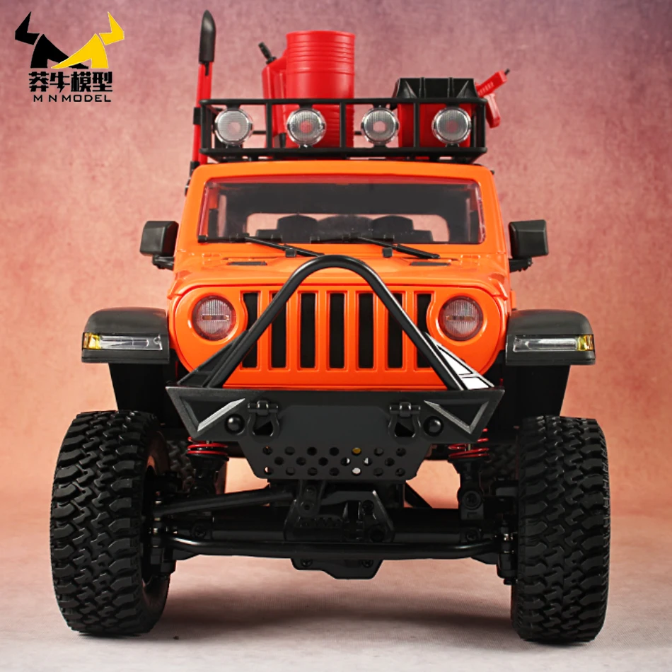 MN MODEL 4WD Off-road Car 1:12 RC RTR Outdoor Wading Truck Rock Crawler All Terrain Climbing Vehicle Adult Toy Dinosaur Model