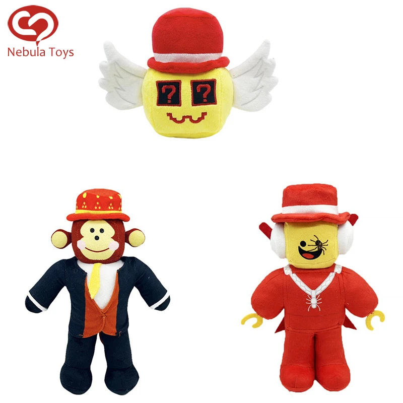 

Крадальный мозговой джабль, плюшевые куклы, хлопковая кукла-обезьяна, аниме, периферийные устройства, мягкая кукла, милая игрушка для украшения комнаты, подарки на Хэллоуин для детей