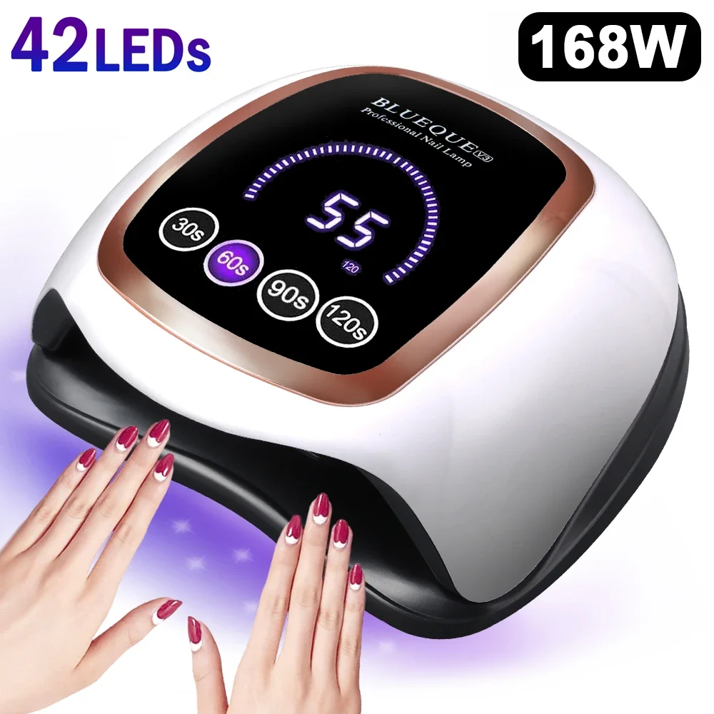 V3 UV LED Nail Lamp 180W Professional Nail Curing Lamps for Home Salon Led Drying Lamps for Nail Equipment Dryer for Gel Polish