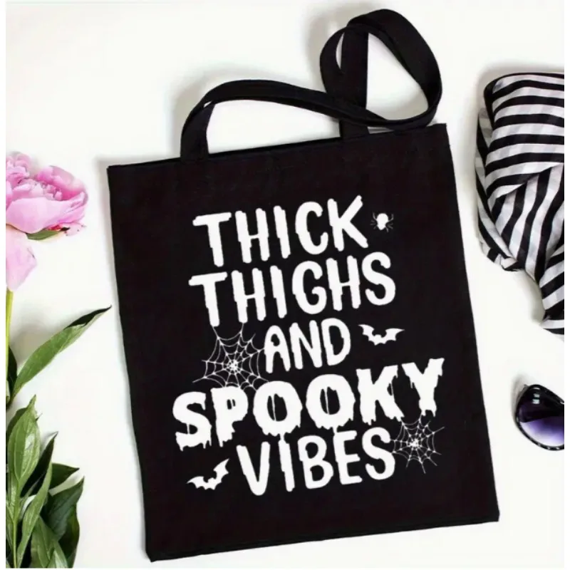 

Skeleton Books Halloween Book Enthusiast Handbag Funny Reading "My Weekend Is Booked" Women's Open Shoulder Books Collectors