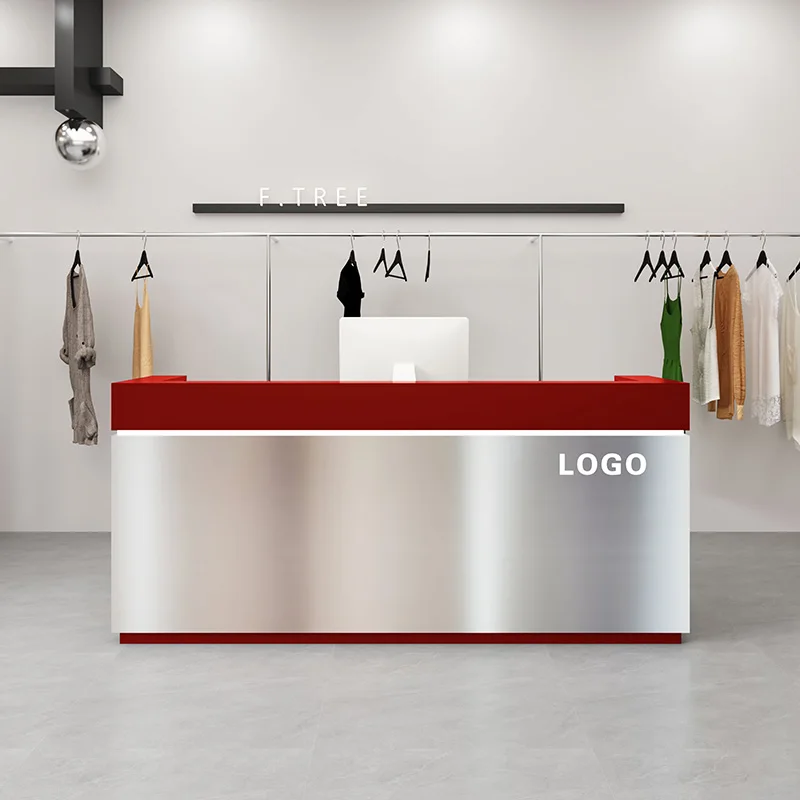 

Decorations Salon Reception Desk Counter Modern Beauty Reception Desks Luxury Office Hotel Recepcion Desk Commercial Furniture