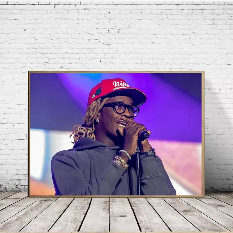 الشباب البلطجة البوب الهيب هوب ملصقات ومطبوعات نجوم الراب ، المغني الموسيقي الفني ، لوحة قماش ، جدار الفن ، صورة لديكور غرفة المعيشة #2