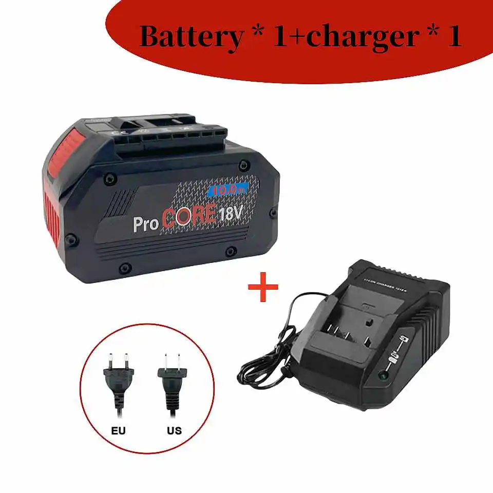 18V 10000mAh high current and high-power replacement of lithium batteries suitable for Bosch professional cordless tools