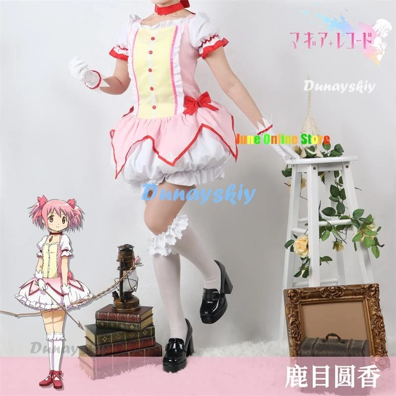 Anime Madoka Magica Cosplay Kostuums Vestido Puella Magi Halloween Kostuum Voor Vrouwen Lolita Encanto Jurk Pak Meid Jurk