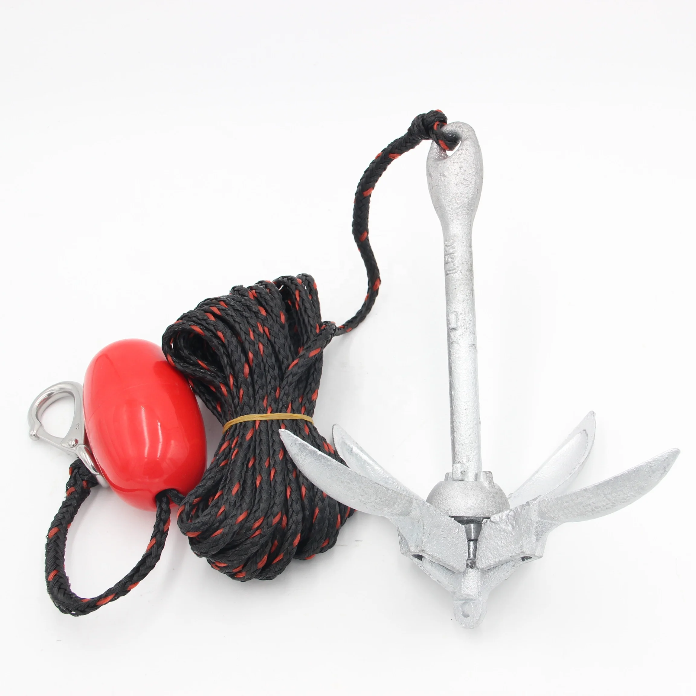 Boat Anchor Kit Galvanized - Kit de Ancla Plegable Tipo Grapnel