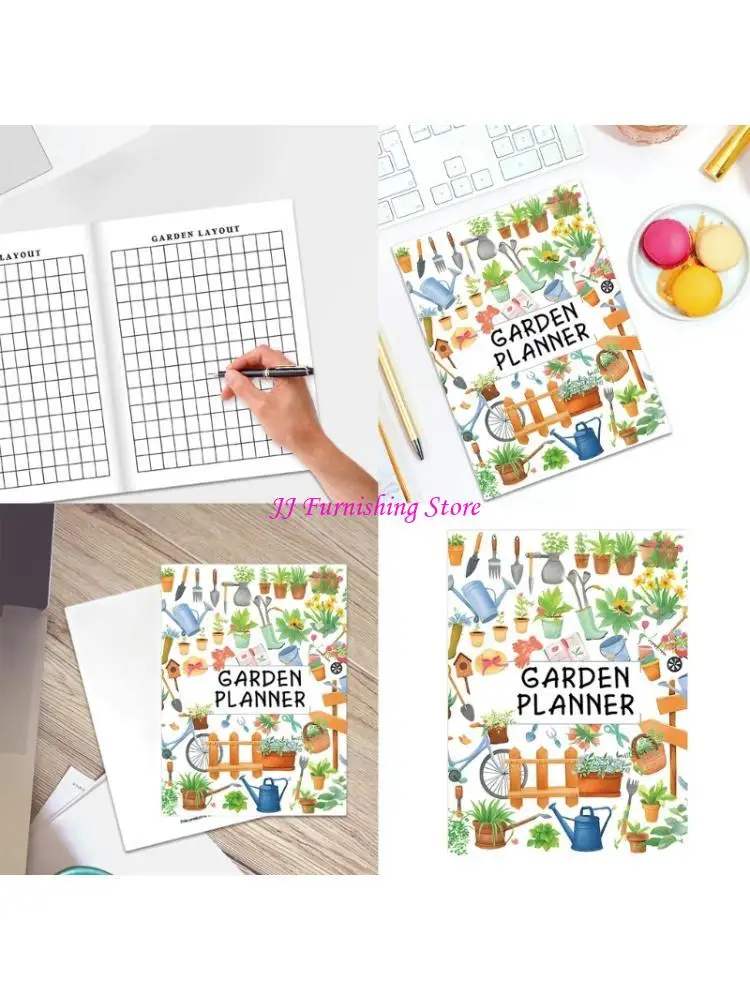 

A9LB Gardening Journal Комплексный 12-месячный уход за растениями.
